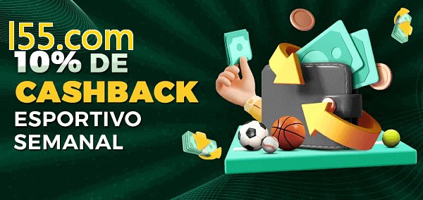 10% de bônus de cashback na l55.com