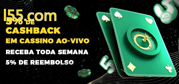 Promoções do cassino ao Vivo l55.com